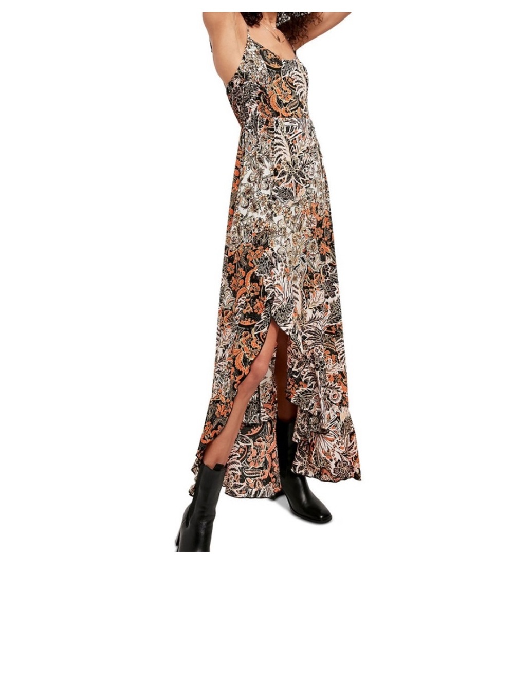 Free People Forever Yours Multi Color Dress L